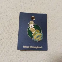 ディズニーランド「クリスマスファンタジー2001」ピンバッジ ミッキーマウス