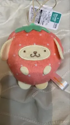 フルーツきぐるみマスコット いちご サンリオキャラクターズ ポムポムプリン