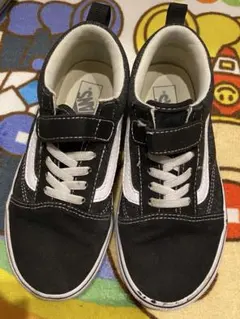 Vans ブラック/ホワイト スニーカー ベルクロ