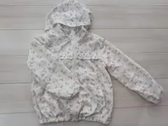 branshes 花柄 ジップアップナイロンパーカー 140