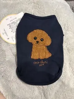 coco cheri pet 犬用ウェア ネイビー　しまむら　Mサイズ