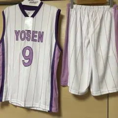 陽泉高校9番ユニフォームサイズL 上下セット黒子のバスケしまむらコラボ