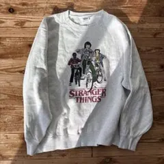 ストレンジャーシングス トレーナー GU XL ヘビーウェイト　裏起毛