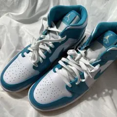 ナイキ　エア ジョーダン 1 ミッド アクアトーン　正規品 30.5 cm