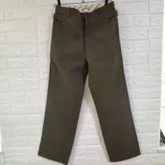 美品 HUMAN WOMAN ウール混パンツ ミリタリー風