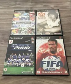 PS2 サッカーゲーム 4本セット