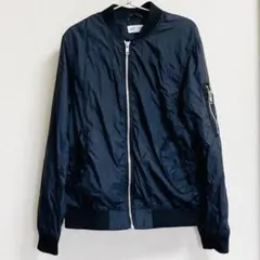 【中古】 H&M ブルゾン MA-1 キッズ レディースS 140