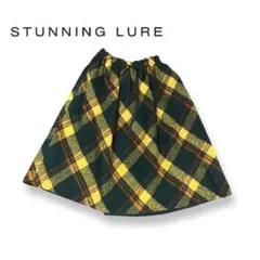 スタニングルアー　グリーンチェック　スカート
