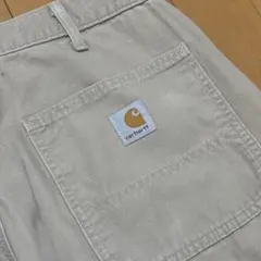 【格安】Carhartt カーハート ワークパンツ ペインターパンツ ベージュのサムネイル