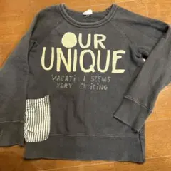 BREEZEダークグレー トレーナー