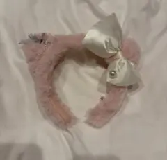 ユニバ　キティーちゃん　カチューシャ　ピンク