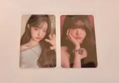 IVE　show what i am ウォニョン　ラントレ　トレカ　2枚セット