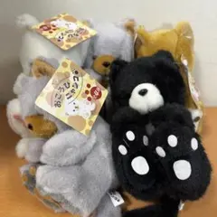 レア　レトロ　非売品　おころびニャンコ　猫　ネコ　ぬいぐるみ　全4種　プラス1