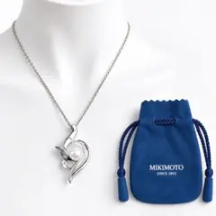 MIKIMOTO ミキモト真珠島 真珠 ペンダント ネックレス 保存袋付き