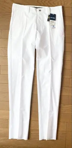 新品 YONEX ヨネックス ノータック ロングパンツ 白 82 ストレッチ
