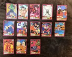 【当時物】ドラゴンボール スーパーバトルカード 13枚セット