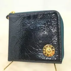 [極美品] ATAO アタオ　ハーフリモ　コンパクトウォレット　ビリジアンのサムネイル