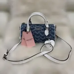 JUICY COUTURE パイソン 型押し ショルダーバッグ チェーンバッグ 