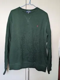 値下げ　POLO RALPH LAUREN グリーン トレーナー