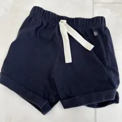 プチバトーネイビー ショートパンツ