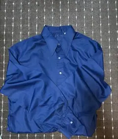 ネイビー 長袖シャツ