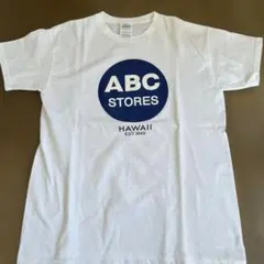 ABC STORES Tシャツ ホワイト Lサイズ
