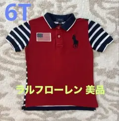 美品⭐️ラルフローレン Polo Ralph Lauren ポロシャツ 6T