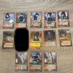 NARUTO ナルト カードゲーム うちはサスケ 千鳥 おまけ付き12枚セット
