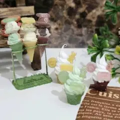 オリジナルロータスアイススタンド　ミニチュアスイーツ