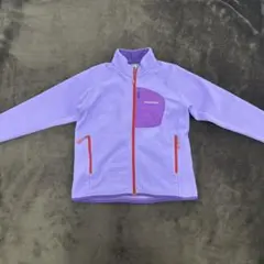 mont-bell フリースジャケット 紫　140