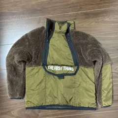 フリースジャケット ブラウン/カーキ S/M/L/XL