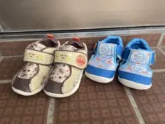 アンパンマン キッズシューズ 2足セット