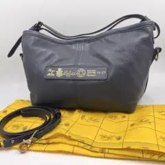 フェリージ ハンドバッグ 2way ショルダーバッグ レザー ネイビーのサムネイル
