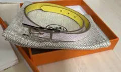 HERMES エルメス レザーブレスレット 《ビーアピ》 ドゥブルトゥール