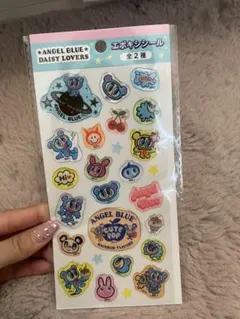 ANGEL BLUE DAISY LOVERS エポキシシール