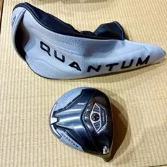 気まぐれタイムセール】 QUANTUM ドライバー ヘッドのみヘッドカバー 
