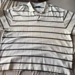 NAUTICA ボーダー ポロシャツ