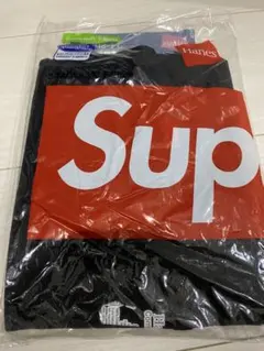 Supreme Hanes タブレスTシャツ S ブラック
