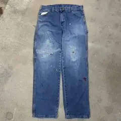 USA古着デニムパンツ 31×32 Dickies リペア