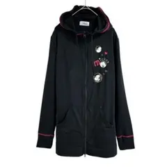 ディズニー フード付きラッシュガード ミッキーマウス レディース M 黒