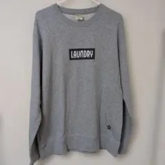 LAUNDRY　プリントトレーナー