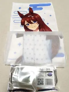 ウマ娘シンデレラグレイ　極楽湯コラボ　マフラータオル　スーパークリーク