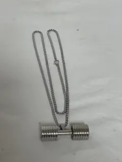 ダンベル型 メタル ネックレス FIT GO