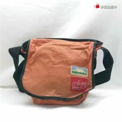 Manhattan Portage メッセンジャーバッグ オレンジ系 男女兼用