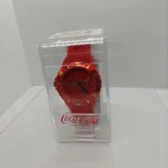 Coca-Cola 腕時計 レッド 専用ケース付き