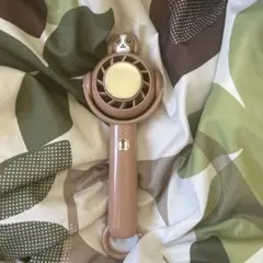 クマデザイン USB充電ハンディファン