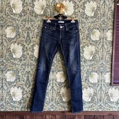 moussy マウジー　パウダーデニム　25  スリムストレート