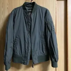 ユニクロ MA-1ジャケット　カーキ　 Sサイズ