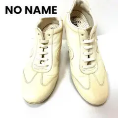 NO NAME ノーネーム アイボリー ウェッジソール スニーカー 23センチのサムネイル