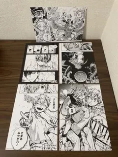 原作名場面カード5枚セット【新品】地縛少年花子くん アニメイト特典のサムネイル